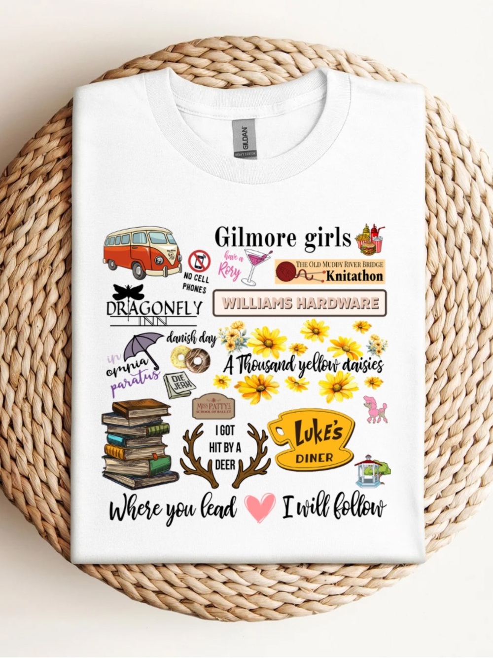 All Things Gilmore Girls T-Shirt